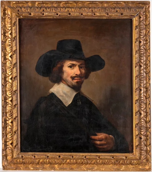 Rembrandt — Suiveur de Rembrandt van Rijn — Portrait d'homme