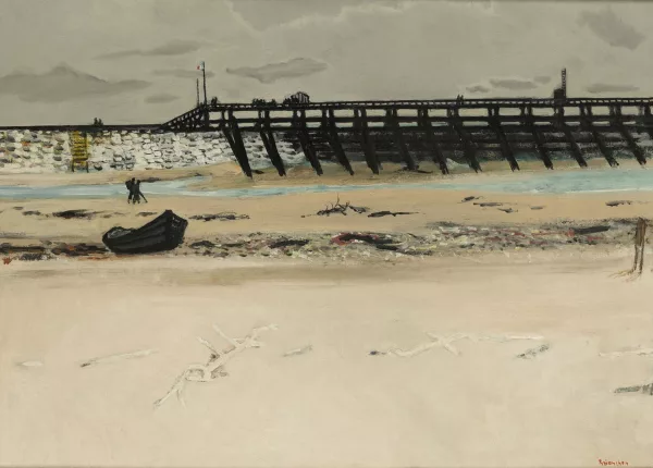 Maurice Brianchon — Hossegor, La Passe