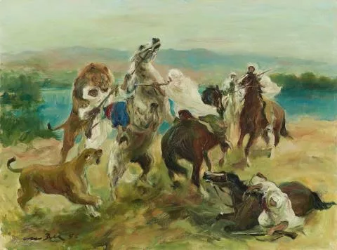 Otto Dill — Der Angriff der Löwen