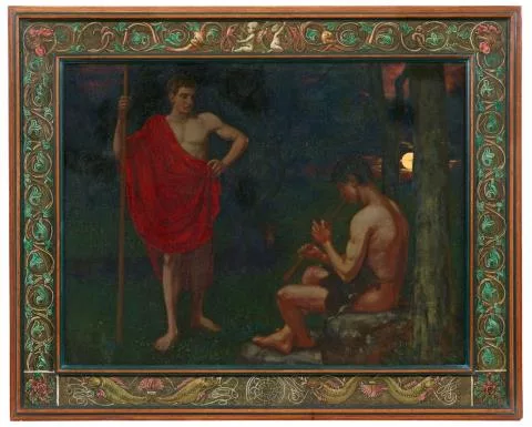 Hans Thoma — Apoll und Marsyas