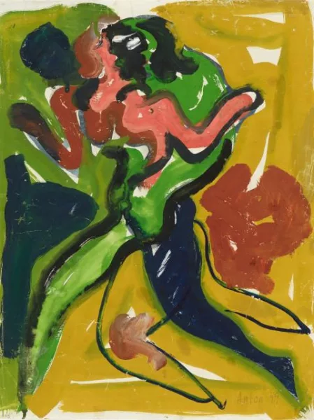 Anton Räderscheidt — Flucht