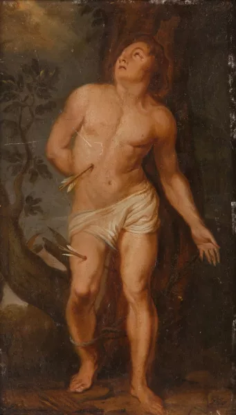 Pierre Paul Rubens — Suiveur de Peter Paul Rubens — Saint