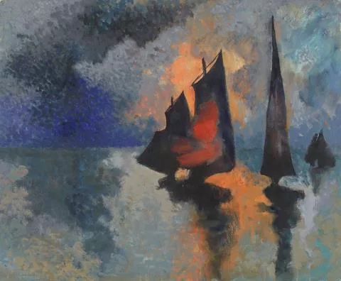 Heinrich Nauen — Segelboote