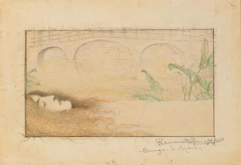 Fernand Khnopff — Bruges - La Morte