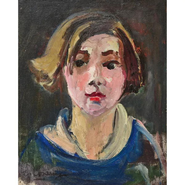 Émilie Charmy — "Jeune fille".