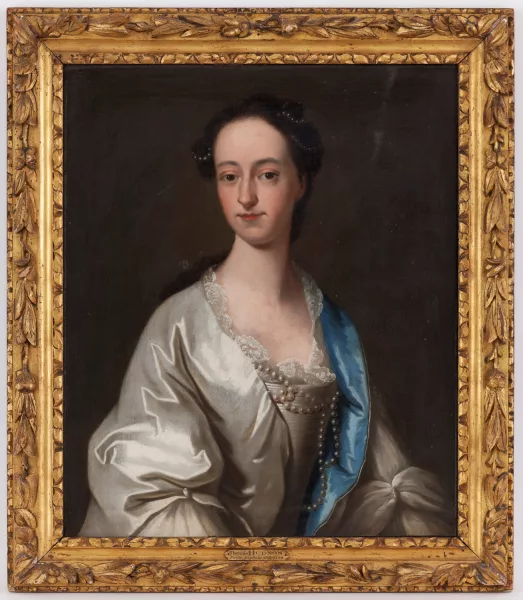 Thomas Hudson — Entourage de Thomas Hudson — Portrait d'une élégante,