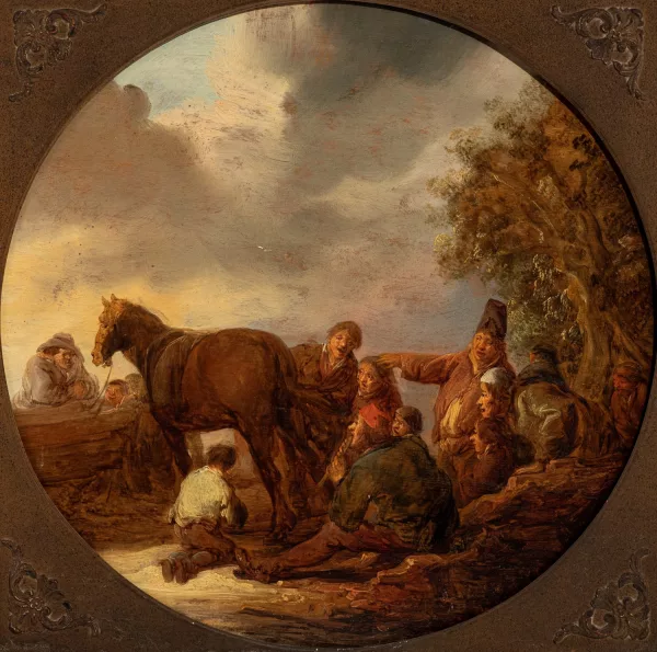 Benjamin Gerritsz. Cuyp — Entourage de Benjamin Gerritsz Cuyp — La vente du cheval