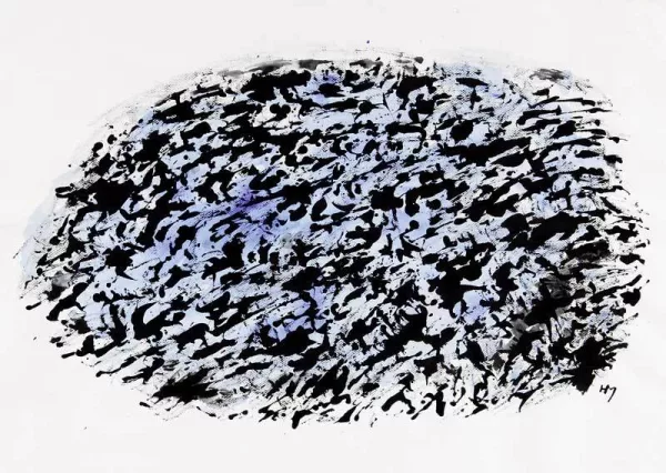 Henri Michaux — Composition, um 1979