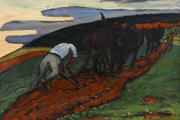 René Seyssaud — "Le labourage",