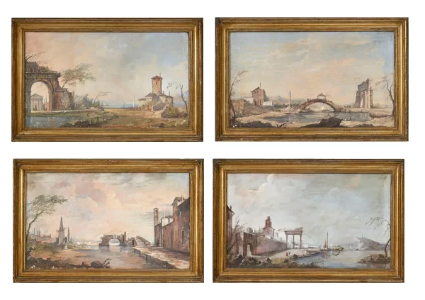 Giacomo Guardi — Attribué à Giacomo Guardi — Capricci