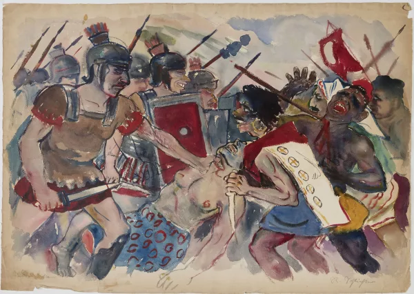 Rudolf Schlichter — Champ de bataille