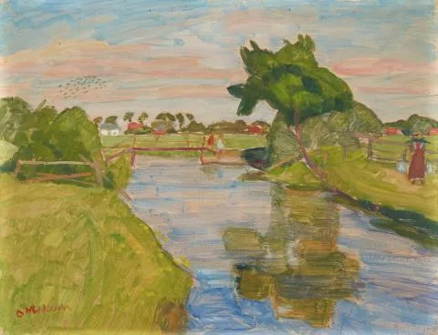 Otto Modersohn — Sommer an der Wümme