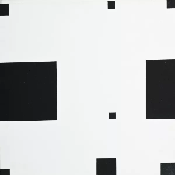 Aurélie Nemours — Attribué à Aurelie Nemours — Composition