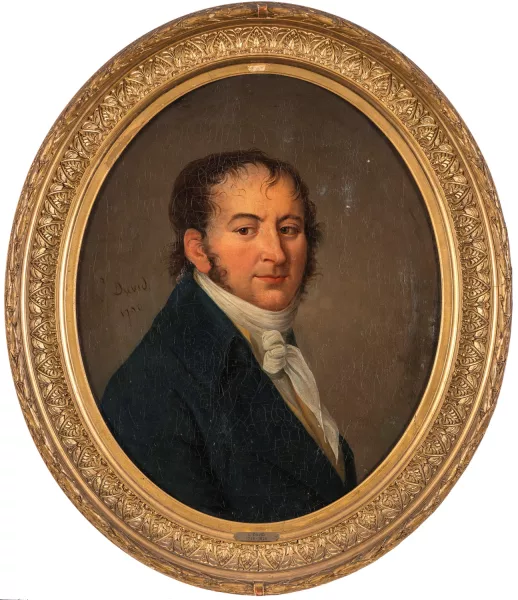 Jacques-Louis David — École de Jacques Louis David — Jacques Louis David (1748-1825), école de, Portrait