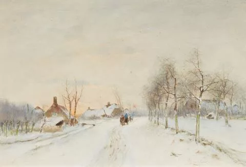 Louis Apol — Winterlandschaft