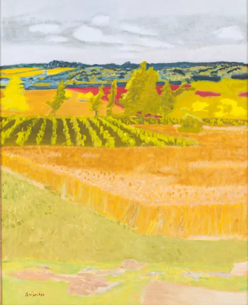 Maurice Brianchon — Le champ de blé