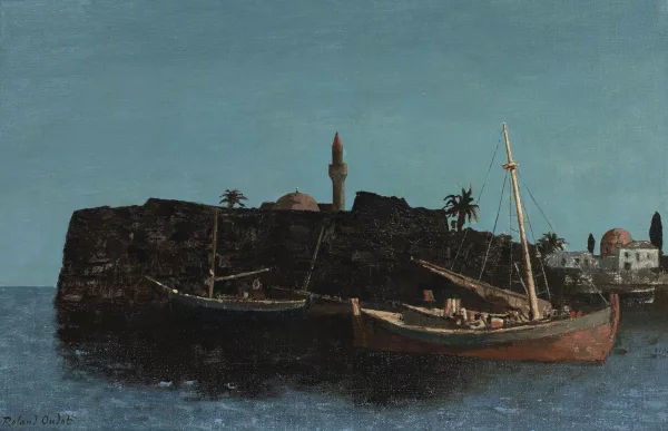 Roland Oudot — Barque à Kos