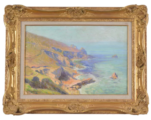 Paul Madeline — Falaises en bord de mer