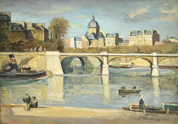 André Planson — Quai Saint Bernard, Paris