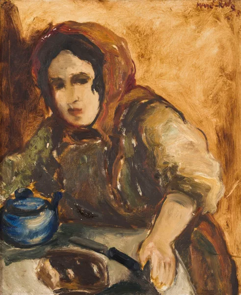 Emmanuel Mané-Katz — "La servante"