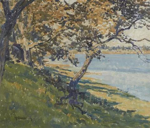 Max Clarenbach — Am Rheinufer