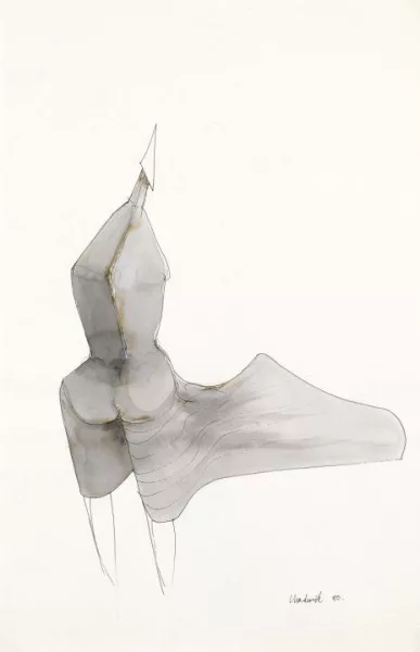 Lynn Chadwick — Figure in the Wind, VI