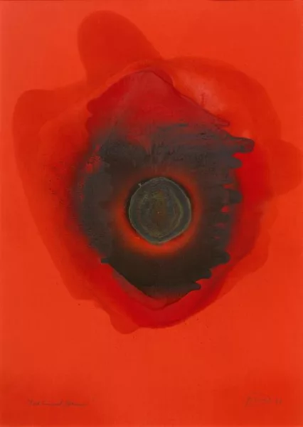 Otto Piene — Red Turned Green