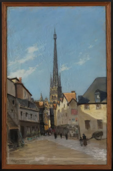 Émile Cagniart — Vue de Strasbourg