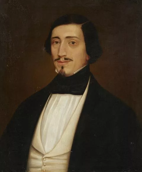 Ludwig Knaus — Selbstportrait