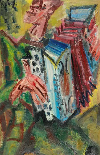 Eugène Paul — L'accordéoniste, 1940