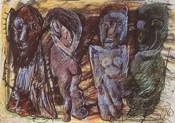 Markus Lüpertz — Untitled, 1990