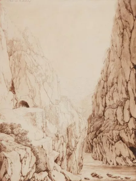 Jakob Philipp Hackert — Die Furlo-Schlucht