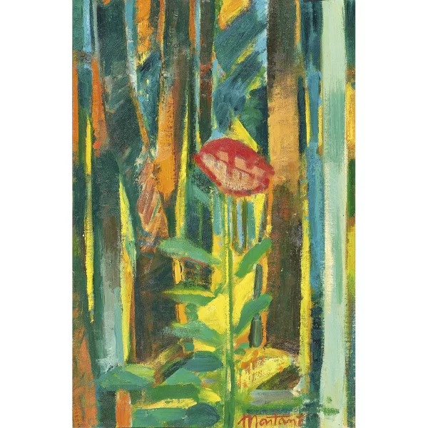 Roger Montané — "Fleur dans la fôret".