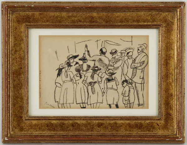Jules Pascin — Jules Pascin (1885-1930), \\Aux U.S.A., 1917\\,