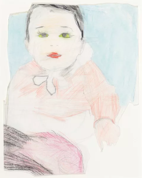Andro Wekua — Selbstportrait in jungen Jahren