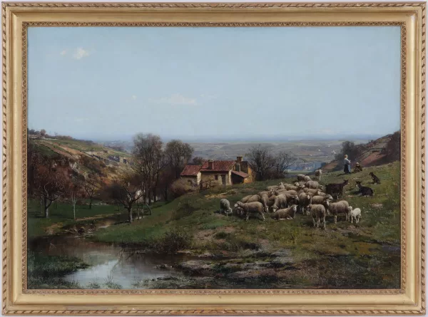 Théodore Levigne — Campagne dans le Lyonnais