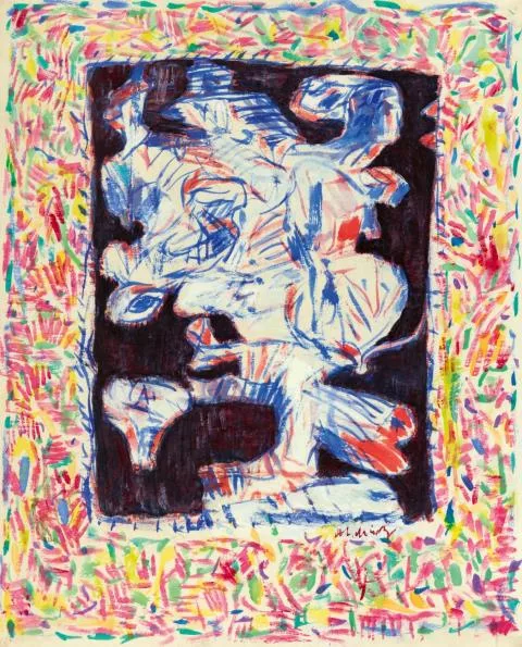 Pierre Alechinsky — Processionnaire