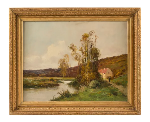 Émile Godchaux — Paysage de campagne,