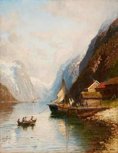 Anders Monsen Askevold — Überfahrt im Fjord