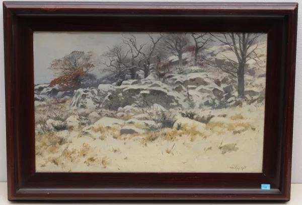 Wilhelm von Gegerfelt — Verschneite Landschaft