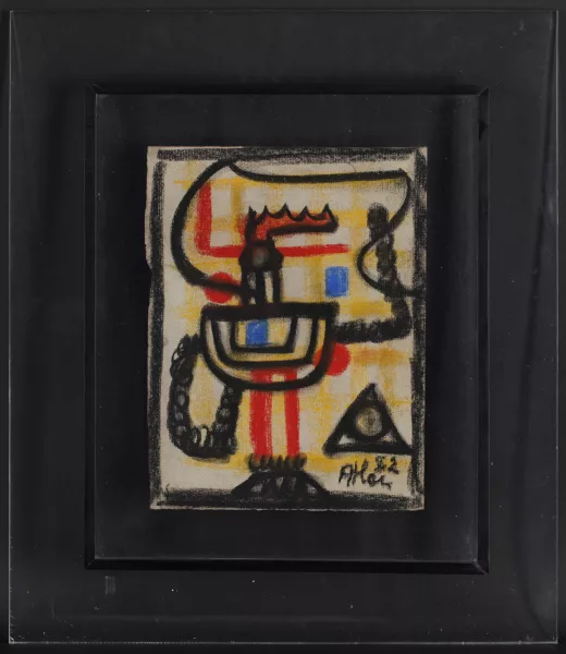 Jean-Michel Atlan — Attribué à Jean-Michel Atlan — Personnage