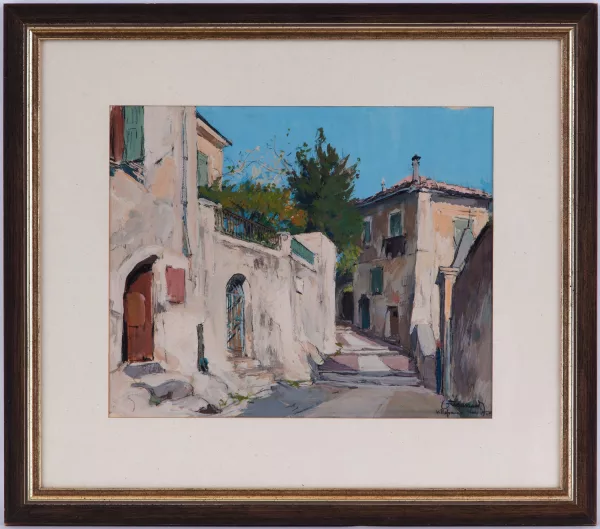 Henri Georges Troussard — "Villefranche s/mer"
