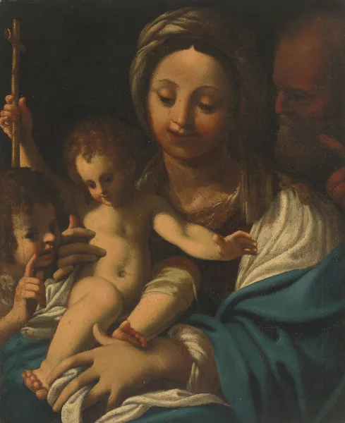 Bartolomeo Schedoni — und Werkstatt Heilige Familie mit Johannesknaben