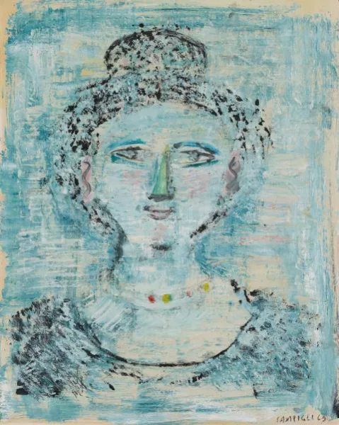 Massimo Campigli — Ritratto femminile