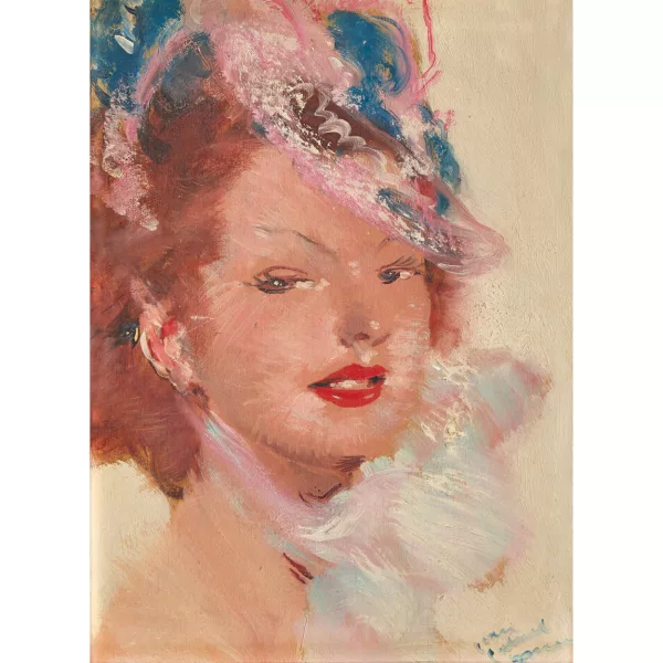 Jean-Gabriel Domergue — "Le sourire de Rosie".