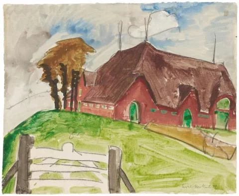 Erich Heckel — Das rote Haus