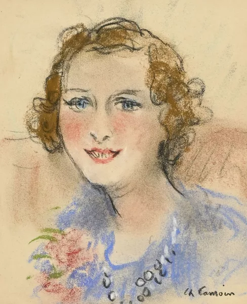 Charles Camoin — Portrait de Mademoiselle Arlette