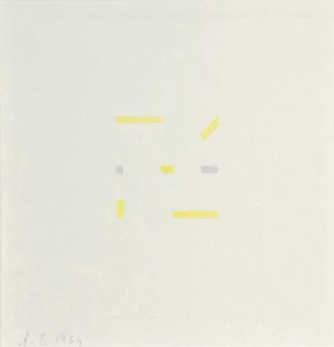 Antonio Calderara — Sans titre, 1974