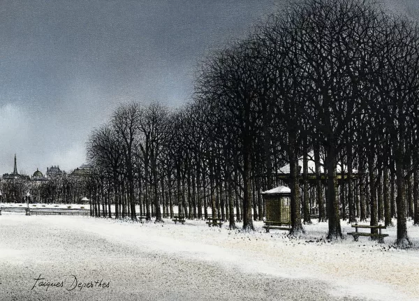 Jacques Deperthes — Le jardin des Tuileries