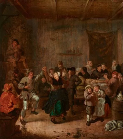 Jan Miense Molenaer — Bauernhochzeit